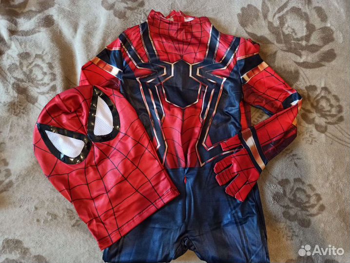 Человек-паук в красно-черном на 90-143см