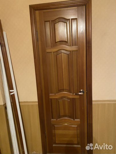 Двери межкомнатные с коробкой деревянные