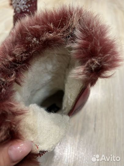 Сапоги зимние детские 27 размер для девочки