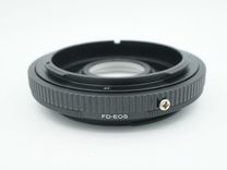 Переходник Canon FD - Canon EOS / EF с линзой