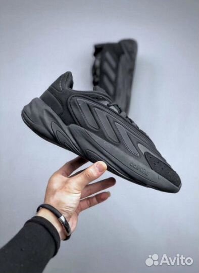 Кроссовки adidas ozelia triple black мужские