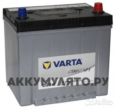 Аккумулятор Varta Standart Asia 60 а/ч D23L