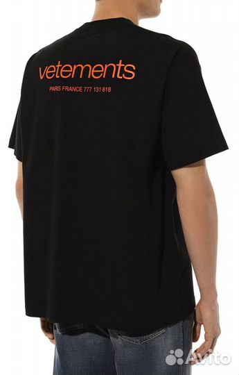 Мужская футболка vetements (Арт.71453)