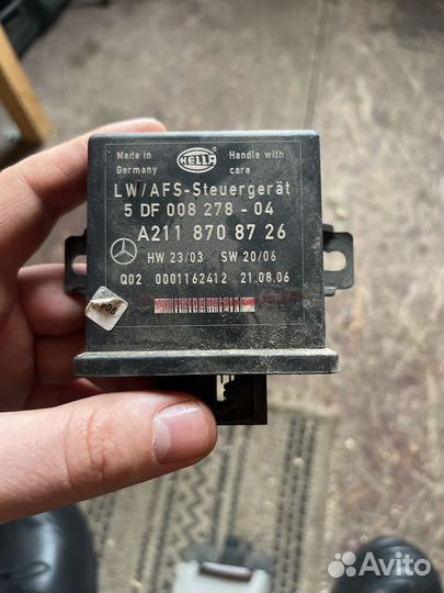 Блок регулировки наклона фар mersedes w164