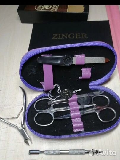 Маникюрный набор Zinger (Зингер) MS-7104