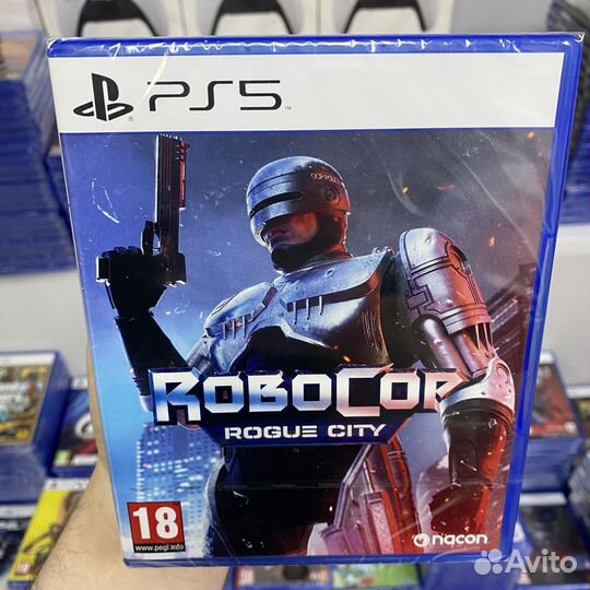 Диски PS5 Robocop rogue city (новые)