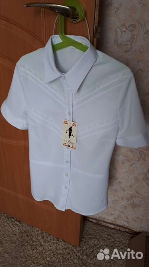 Блузка белая для девочек