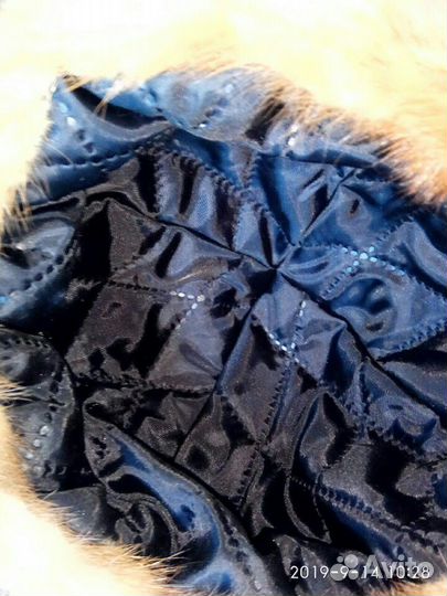 Шапка норковая