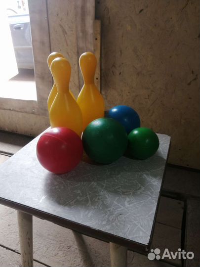 Кегли детские