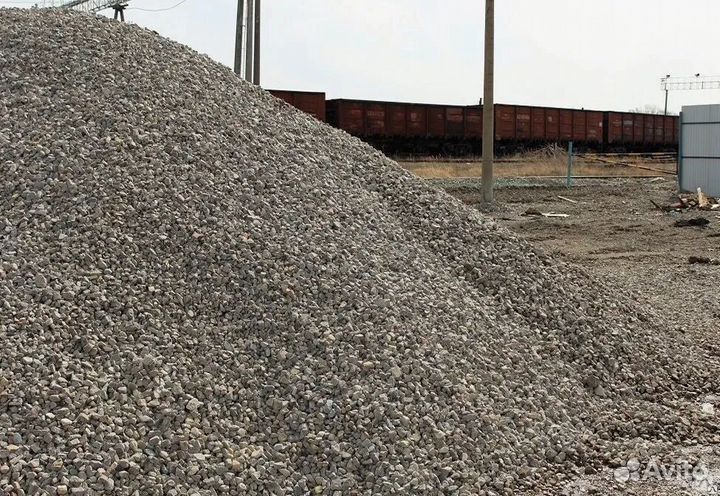 Щебень любых фракций