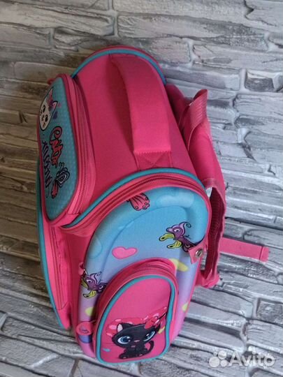 Рюкзак для девочек начальной школы новый