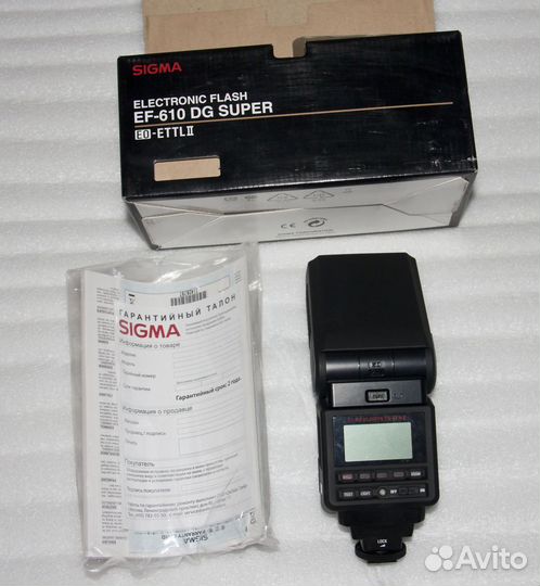 Sigma EF 610 DG Super Сanon