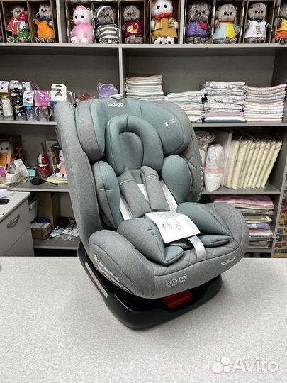 Автокресло Indigo tourneo isofix (0-36 кг)