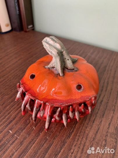 Подсвечник тыква