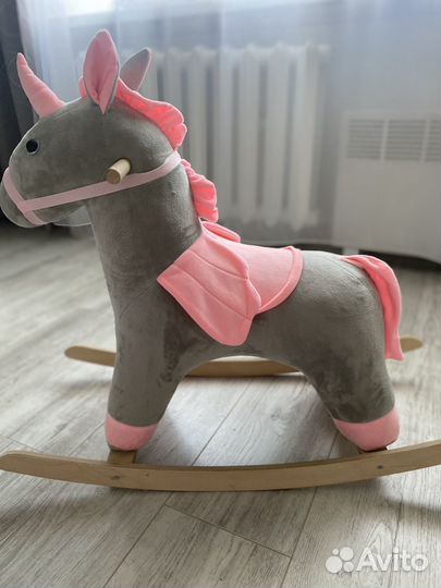 Детская качалка единорог
