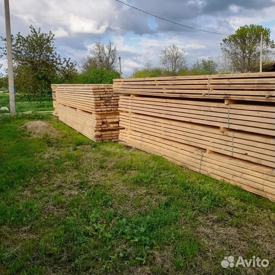 Обрезная доска 50х100х6000 из сосны