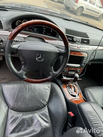 Mercedes-Benz S-класс 5.0 AT, 2005, битый, 112 000 км