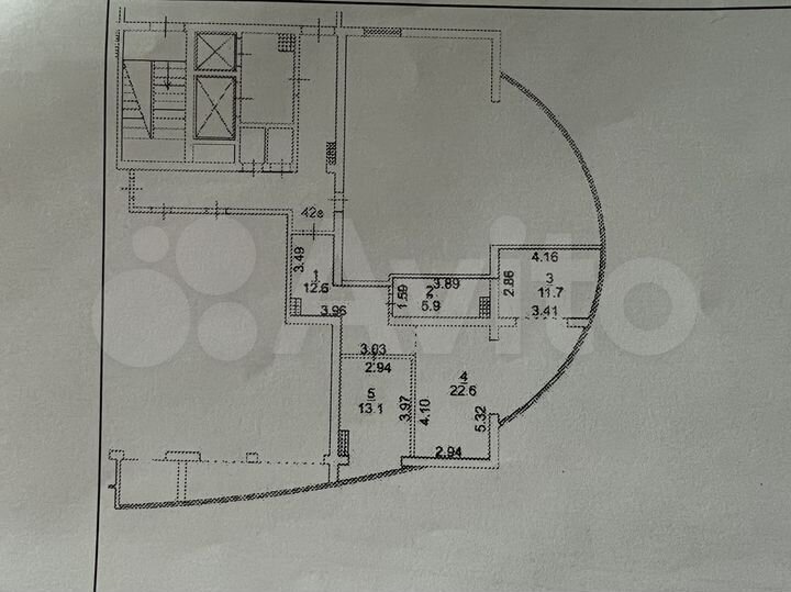 2-к. квартира, 65,9 м², 10/15 эт.