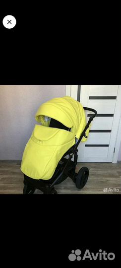 Коляска 2 в 1 adamex karbon