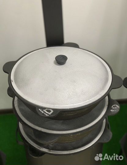 Чугунный казан 10 литров