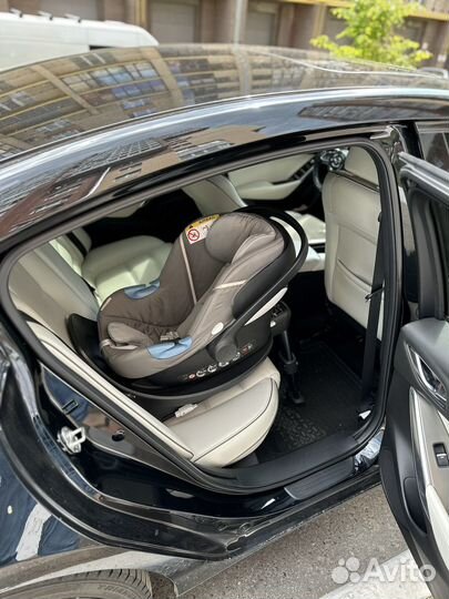 Автолюлька cybex aton m с базой isofix