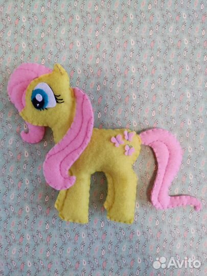 Игрушки из фетра, Пеппа, пони, pony, Бен и Холли