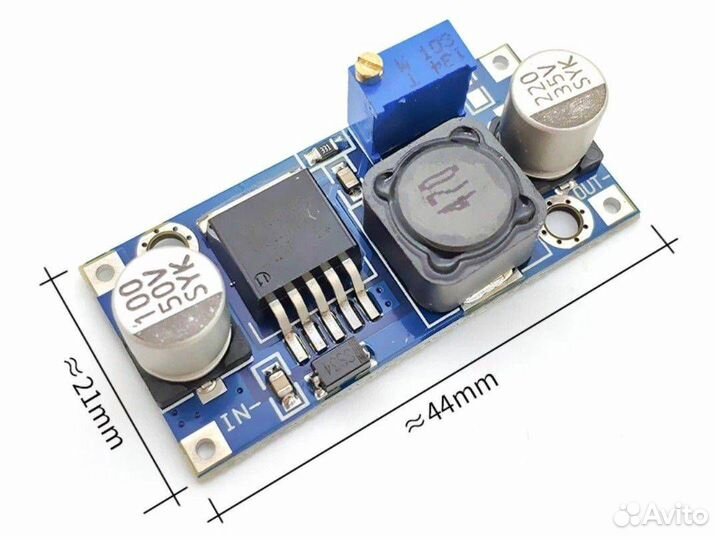 Модуль питания LM2596 (стабилизатор)