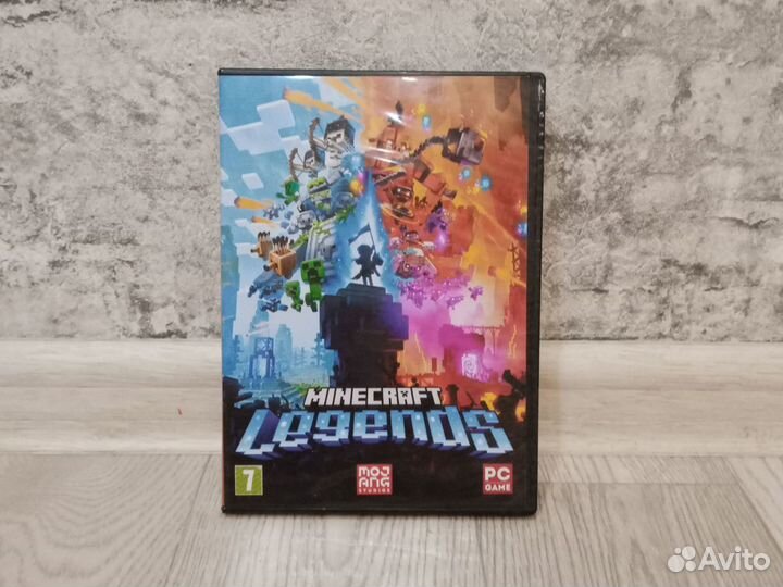 DVD ROM Диск Minecraft Legends Action/Strategy