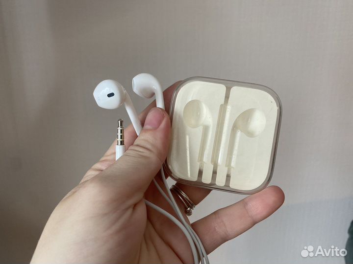 Наушники apple earpods оригинал jack 3,5