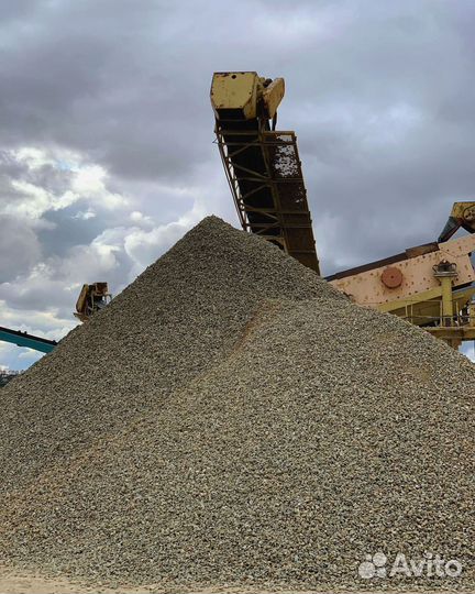 Щебень гранитный на дренаж