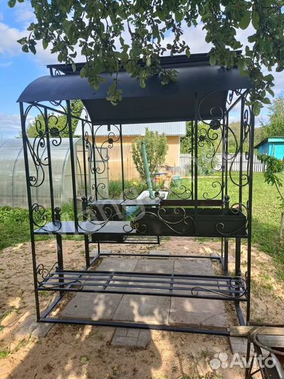 Мангал в стиле лофт