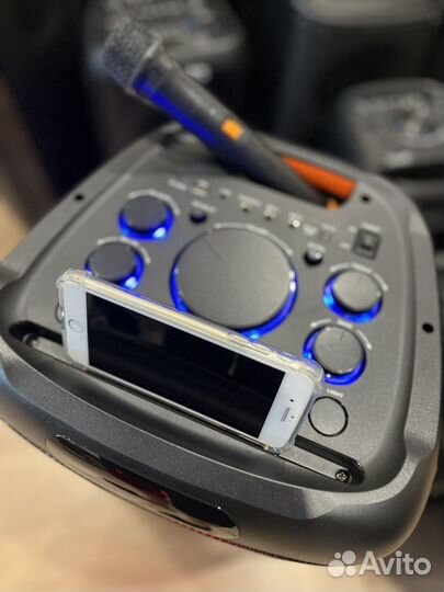 Колонка мощная как jbl1000 + с караоке