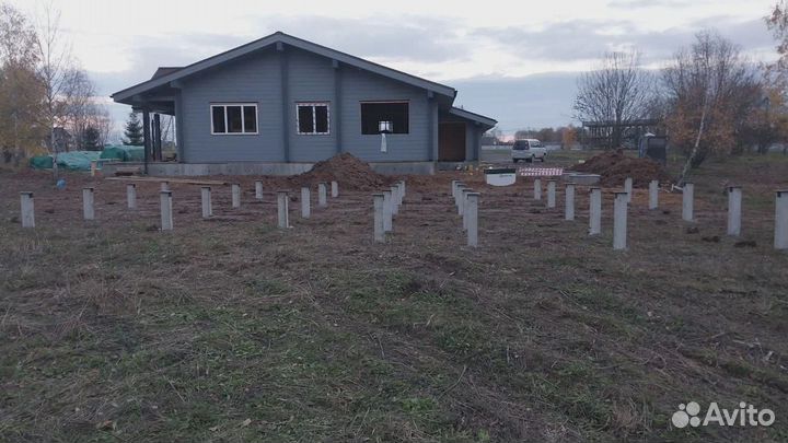 Сваи железобетонные / Фундамент / жб сваи