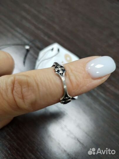 Серебряное кольцо