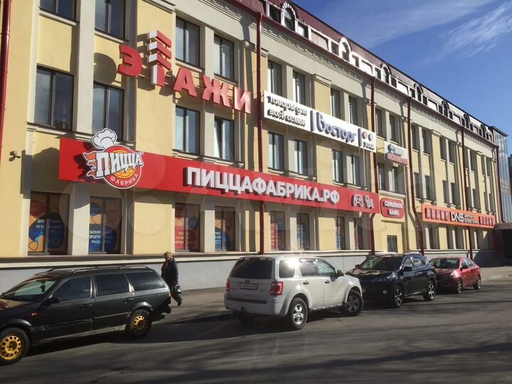 Торговая площадь от 20 м² до 255 м²