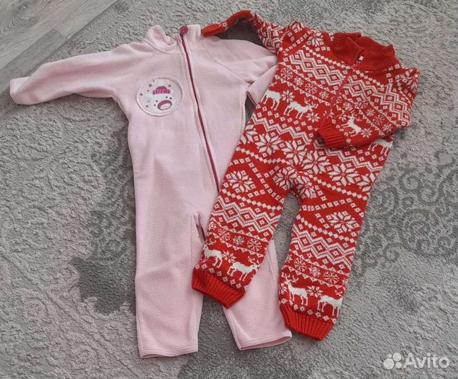 Одежда на девочку пакетом 80 - 86 размер