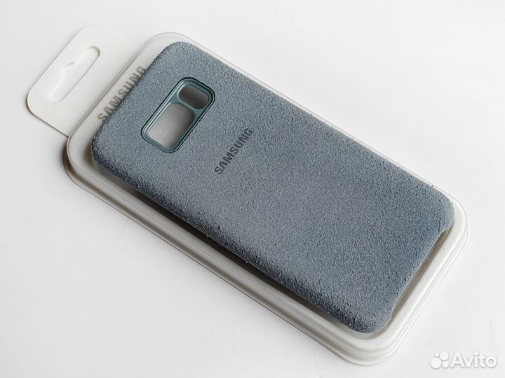 Чехол Samsung Galaxy S8 Alcantara Mint