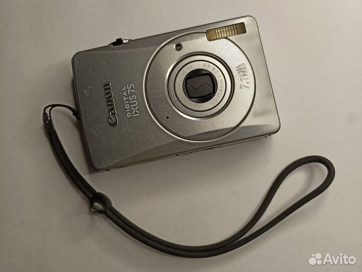 Компактный фотоаппарат canon ixus 75