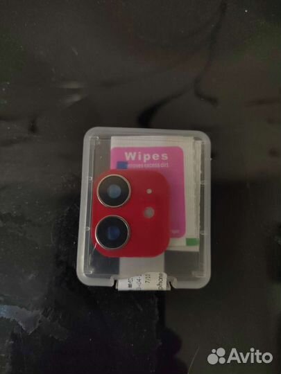 Задняя наклейка на стекло iPhone XR