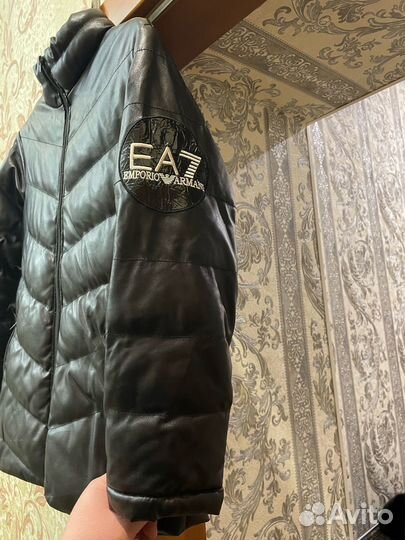 Пуховик ea7 мужской