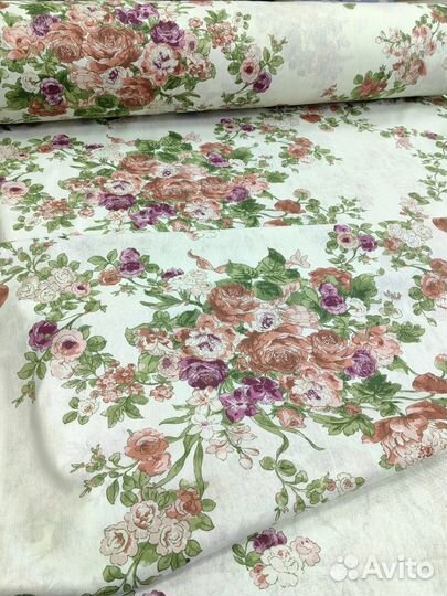 Ткань 5м ширина 220см бязь хлопок