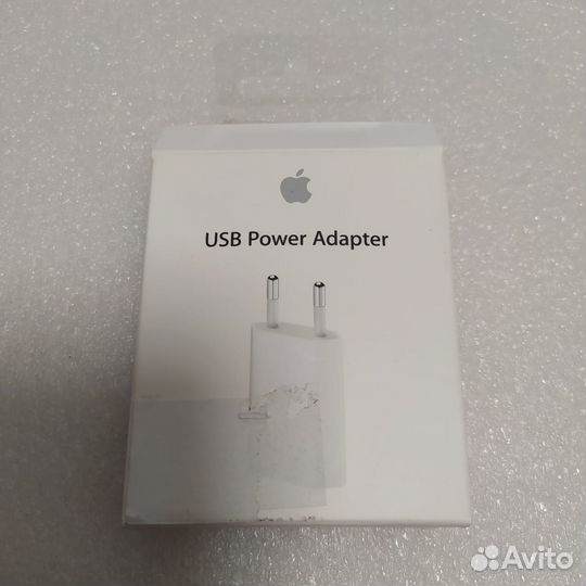 Сетевое зарядное устройство Apple, 5 Вт, белый