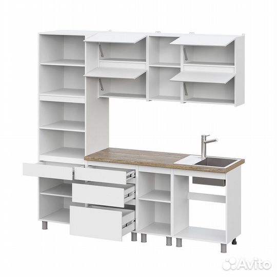 Модульная кухня Одри 2.2 м. Комплект 1