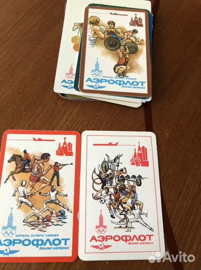 Календарики 1980-х