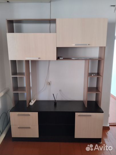 Стенка в гостиную со шкафом под тв бу