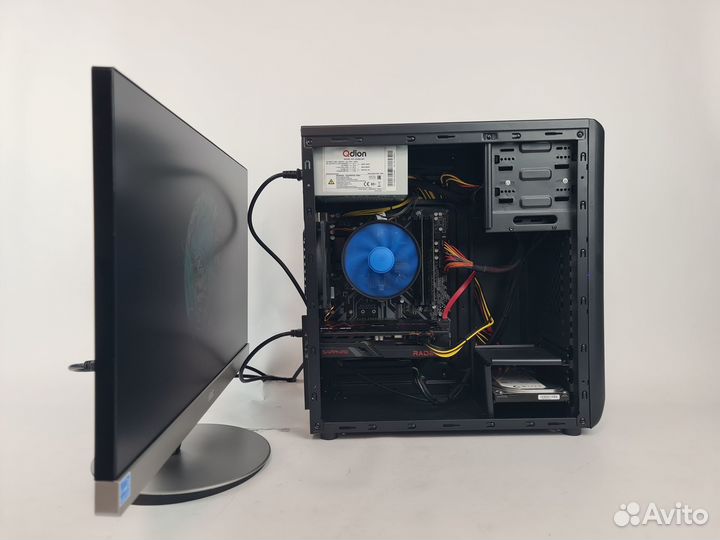 Пк для игр Ryzen 5 / RX 6600 / Рассрочка