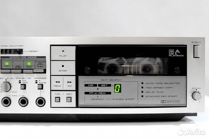 Двухкассетная Дека Pioneer CT-Y8W, 1983г