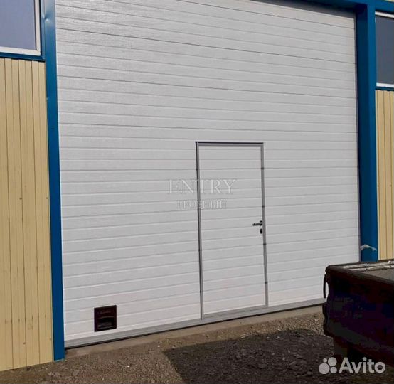 Ворота гаражные секционные