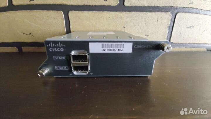 Модуль Cisco C2960X-stack Б/У 11 штук