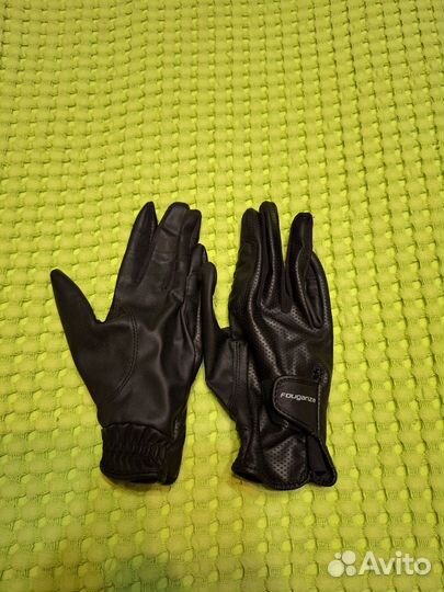 Перчатки для верховой езды fouganza